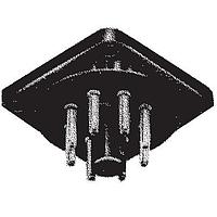 Keystone Electronics 683 ປຸ່ມຕິດຕັ້ງ Relay OCTAL 11 PIN
