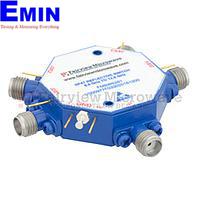 FairviewMicrowave FMSW6281, Field Replaceable SMA SP4T PIN Diode Switch (50 Ohm, 8 GHz - 12 GHz , +20 dBm, SMA Female)