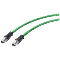 SIEMENS 6XV18785HH30 ສາຍສະເພາະເຊື່ອມ IE TP CORD M12-180/M12-180 (4X2. 3M)