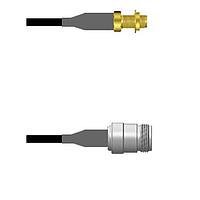 Amphenol Custom Cable Q-2Y01W0008008i ສາຍສະບັບ RF SMA-SJB/N-SJ RG58 8I