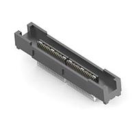 AMP Connectors - TE Connectivity 767143-2 ຮັບຂໍ້ MICT R/A RCPT 076 ASY 062 30AU