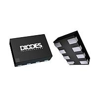 Diodes Incorporated PI3CLS9606HKEX ຕໍ່ຕ່າງລະດັບແຮງດັບໄຟຟ້າ ອິນເຕີເຟສ ສະເປັດຟິກ ລະດັບພິເສດ Shift X1-DFN1410-8 T&R 3K