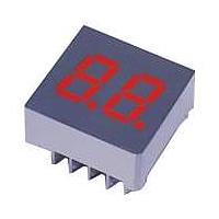 Lumex LDD-HTF304NI ຈໍ LED .30" 7-seg,c/c H-Tmp 635nm ແດງ Gry/Wh