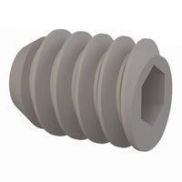 Essentra Components 011024T025 ຊຸດສະກຣູ Set Screw, ຫົວບໍ່ Socket, ກະດູກ #10-24, ຄວາມຍາວ 1/4