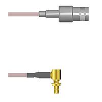 Amphenol Custom Cable Q-0303H0005024i ການປະກອບສາຍ RF BNC-SJ/SMB-RJB G316 24I