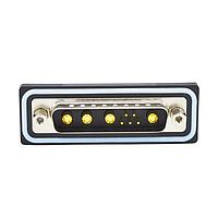 NorComp CDFV9W4113L251 ຕູ້ຕໍ່ຕໍ່ປະສົມ D-Sub 9W4 ຕິດຕັ້ງຢືນ M FL 4-40 boardlock 20Amp