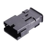 Amphenol SINE Systems AT04-12PA-SR2BK ຕົວເຊື່ອມຕໍ່ Recpt 12-Way RD Seal Strain Relief ສີດຳ