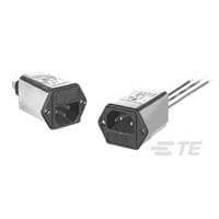 Corcom - TE Connectivity 10EHG8-2 ປະຕູເຂົ້າ 10A IEC-WIRE LEAD MEDICAL-DUAL FUSE