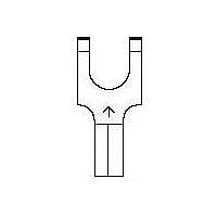 3M Electronic Specialty BS-22-6 ສະເພດ FLG FORK 16-14 AWG 6