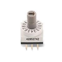 Wurth Elektronik 428527420916 ສະຫນັບສະຫນູນການສະຫນອງການປ່ຽນສະຖານະ WS-ROTV IP67 16Pos ທອງກົງຮອບ 150mA