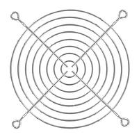 Qualtek Electronics 08195 ກາດພັນລົມຮູບລວຍສາຍ 120mm, ພັນສີນິເຄວລຄຣອມສະຫວັນແຈ້ງ