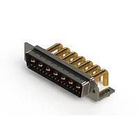 EDAC 629-24W7650-4T3 ຕູ້ຕິດຕໍ່ D-Sub ປະສົມມຸມຂວາ ຕູ້ຕິດຕໍ່ພະລັງງານ Combo D-Sub