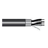 Alpha Wire M8704080 BK001 ການນໍາໃຊ້ທາງການຄ້າ 14 AWG 8 ສາຍສົມບູນ ແບບຟ້ອຍ 600V PVC/Nylon, PVC 1000 ft ມົດ - ສີດຳ