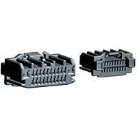 AMP Connectors - TE Connectivity 1438759-1 ກອງປະກອບປລັກ 22WAY HYBRID .040/2.8 PLUG ASSY KEY B