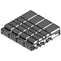 Amphenol Commercial Products UE36-B46200-06A3A QSFP-DD QSFP DD ກະຕ່າງ 1X4 ມີເຂົ້າຫົວ HS fin pin h=6.5mm