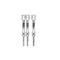 AMP Connectors - TE Connectivity 117906-8 ຕິດຕໍ່ RECPT CONT COMB ECON 2-30 POS
