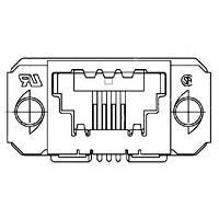 AMP Connectors - TE Connectivity 1-1761183-6 ການປະສົມອຸປະກອນ Modular 16 SDL TE RCPT ASSY