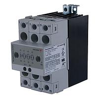 Carlo Gavazzi RGC3A22A20KKE ສະຫນັບສະຫນູນ Solid State Relays 3-pole DIN-rail mount SSR, ການສະຫນອງ Zero-cross switching, ແຮງແບບການເຮັດວຽກ (Ue): 42 - 242 Vac (800 Vp), ກຳນົດກຳລັງກະທົບ (Ie): 20 Aac, ແຮງແບບການຄວບຄຸມ (Uc): 20 - 275 Vac / 24 - 190 Vdc, ການປ້ອງກັນເກີນແຮງແບບ Built-in overvoltage protection