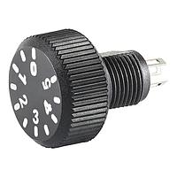 Vishay Sfernice P16NP102MAB15F3 Knob Operating Potentiometers P16 NP 1K 20% A BO e3 F3, ພລາສຕິກ