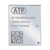 ATP Electronics AF160GBN3A-6302CX ດຣາວດິສ Solid State - SSD NVMe Gen3x4 BGA SSD ມີ Heat Sink, 0C ຫາ +70C, ຄຸນສົມບັດ GPIO