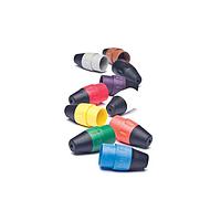 Amphenol Audio AX-BOOT-3 ອຸປະກອນເພີ່ມ Thermoplastic Backshell ສໍາລັບ XLR Series ສີແດງ