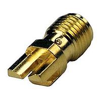 Johnson / Cinch Connectivity Solutions 142-0761-891 ຕູ້ເຊື່ອມ PCB PCB JACK ທອງ 50 OHM .062" ຂອບ MNT ຮອງ T