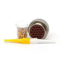 DEUTSCH - TE Connectivity D38999/26FJ19PN ປລັກ DTS 19C 19#12 PIN P LUG