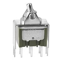 NKK Switches M2022TXW13 ສະຫນັບສະຫນູນ Rocker ON-ON .465 BRACKET PC BODY ONLY 66A