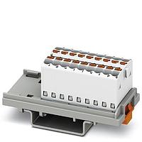 PHOENIX CONTACT 1046956 ບລັອກຕິມເນີລະບົບ DIN Rail PTFIX 18X1 5-NS35 WH