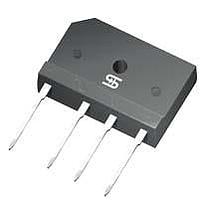 Taiwan Semiconductor TS25PL05GH ບຣິຈເຣັກທິເຟີ 25A, 600V, ບຣິຈເຣັກທິເຟີມາດຕະຖານ