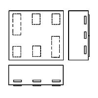 Toshiba SSM6N37CTD(TPL3) MOSFET ສັນຍານນ້ອຍ N-Ch Sm Sig FET 0.25A 20V 2-in-1