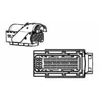 AMP Connectors - TE Connectivity 284743-2 ຝາປົກຄອມເພັດເຊັກເຊີ 94 POS