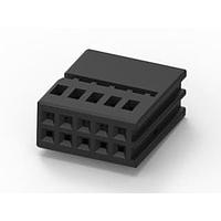 AMP Connectors - TE Connectivity 1534125-1 ຮອງປະກອບປະຕູ MQS SOCKET HSG 10P