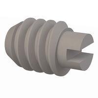 Essentra Components 010256S009 ສະຕ໌ ສະຄຣູ ສະຕ໌ ສະຄຣູ, ຫົວສະລອດ, ການດັບ #2-56, ຄວາມຍາວ 3/32