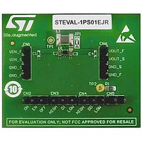 STMicroelectronics STEVAL-1PS01EJR ບອດປະເມີນຕົວຄວບຄຸມແຮງດັນ - ຕົວຄວບຄຸມແຮງດັນປ່ຽນສະຫຼຸບຕາມ ST1PS01EJR 400 mA ຕົວແປງລະດັບລົດລົງຊັ້ນສະຫມັກນານໂຄວຽດ
