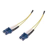 HARTING 33012410300008 Harting LC Fiber Optic Jumper Cable Assembly, 2xLC Duplex, SM 9/125um, 30m