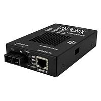 Lantronix E-100BTX-FX-06(SC)-EU Media Converters 100Base-TX RJ-45 ເປັນ 100Base-FX, MM SC ມີພ້ອມກັບອຸປະກອນຈິງພະລັງງານ -EU