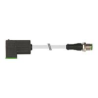 Murrelektronik 7000-41041-2260060 ເສັ້ນສາຍເຊນເຊີ / ເສັ້ນສາຍອັກຕູເວເຕີ M12 ຜູ້ຊາຍ 0 / MSUD ປລັກວາວ FORM CI 9.4 MM, PUR 3X0.75 ສີເທົາ, 0.6m