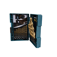 MAKITA B-67795 ຊຸດດອກສະວ່ານໂລຫະ HSS-TIN (∅ 1.5 -10 mm, 19 pcs)