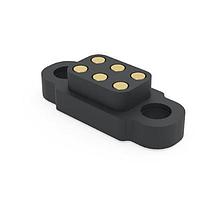 Mill-Max 859-10-006-30-001000 ພິນເຮດເດີຣ໌ມາດຕະຖານທີ່ມີສະຫນັກສົ່ງດ້ວຍລະດັບ