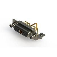 EDAC 630-11W1250-1T5 ຕູ້ຕິດຕໍ່ D-Sub ປະສົມມຸມຂວາ ຕູ້ຕິດຕໍ່ພະລັງງານ Combo D-Sub