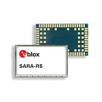 u-blox SARA-R510M8S-00B ໂມດູນ RF Modules Secure Cloud LTE-M ແລະ NB-IoT ມີ GNSS, ເຂດຫຼາຍພາກພື້ນ