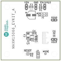 Maxim Integrated MAXM15066EVKIT# ອຸປະກອນຄວບຄຸມແຮງໂຕລະສະຫຼຸດ - ອຸປະກອນຄວບຄຸມແຮງໂຕລະສະຫຼຸດປ່ຽນແປງ Evkit ສໍາລັບ MAXM15066, 4.5V ຫາ 60V ຂາວເຂົ້າ