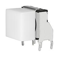 NKK Switches JB15KH-6B ສະຫນັບສະຫນູນສະຫນັບສະຫນູນ OFF(ON) WHT FLAT CAP RIGHT ANGLE PC TERM