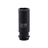 KTC BP4L-32TP ເຕົ້າຮັບຜົນກະທົບ 1/2"ຕາແມັດ (ບາງເລິກ / ມີເຂັມ ແລະແຫວນ) (32mm)