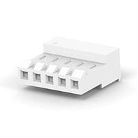 AMP Connectors - TE Connectivity 3-641151-5 ການປະກອບ Receptacle 05P MTA156 ASY 24AWG WHT LF
