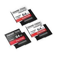 SanDisk SDINBDG4-16G-ZAT eMMC Flash Drives 16GB iNAND 7250 Auto 5.1 -40 to 105C