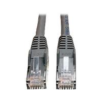 Tripp Lite N201-100-GY-P Cat 6 CAT6 GIG PLENUM GRY 100' ສາຍແຊັດ RJ45M/M
