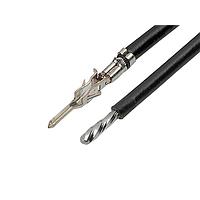 Molex 214763-1101 Discrete Wire Cable Assemblies MicroFit 3.0 75mm M-S 22AWG Leads BK