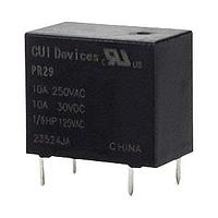 Same Sky (formerly CUI Devices) PR29-3V-S-450-1A ພາວເລລີ 18.4 x 10.2 x 15.5 ມມ, 3 V, 10 A, SPST (1 Form A)
